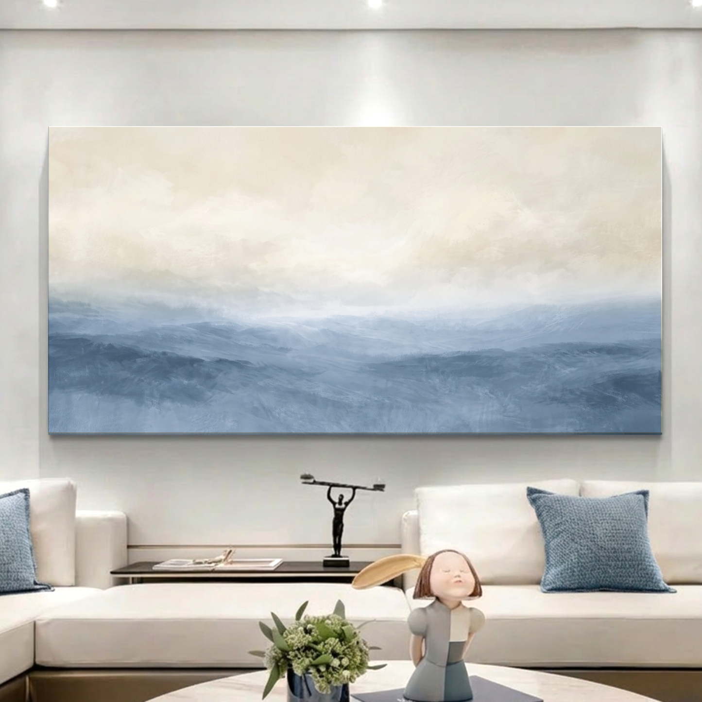 Muted Blue