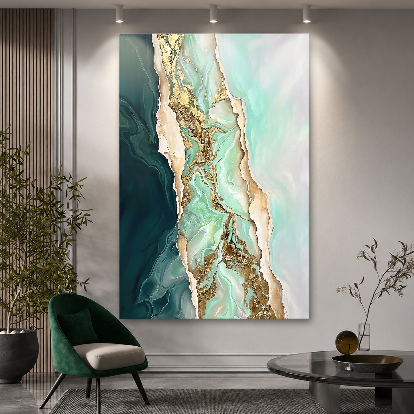 Emerald Marble Luxe