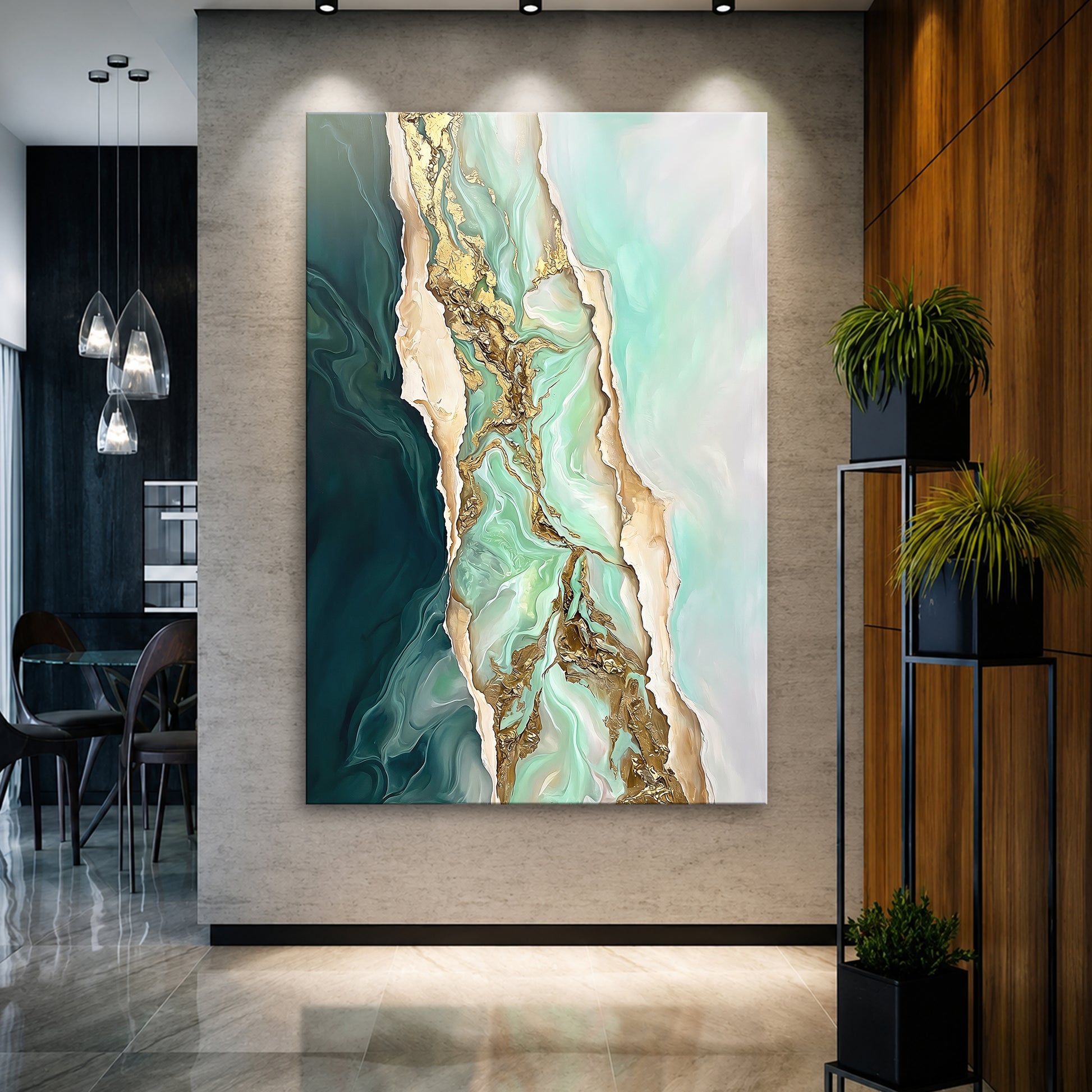 Emerald Marble Luxe