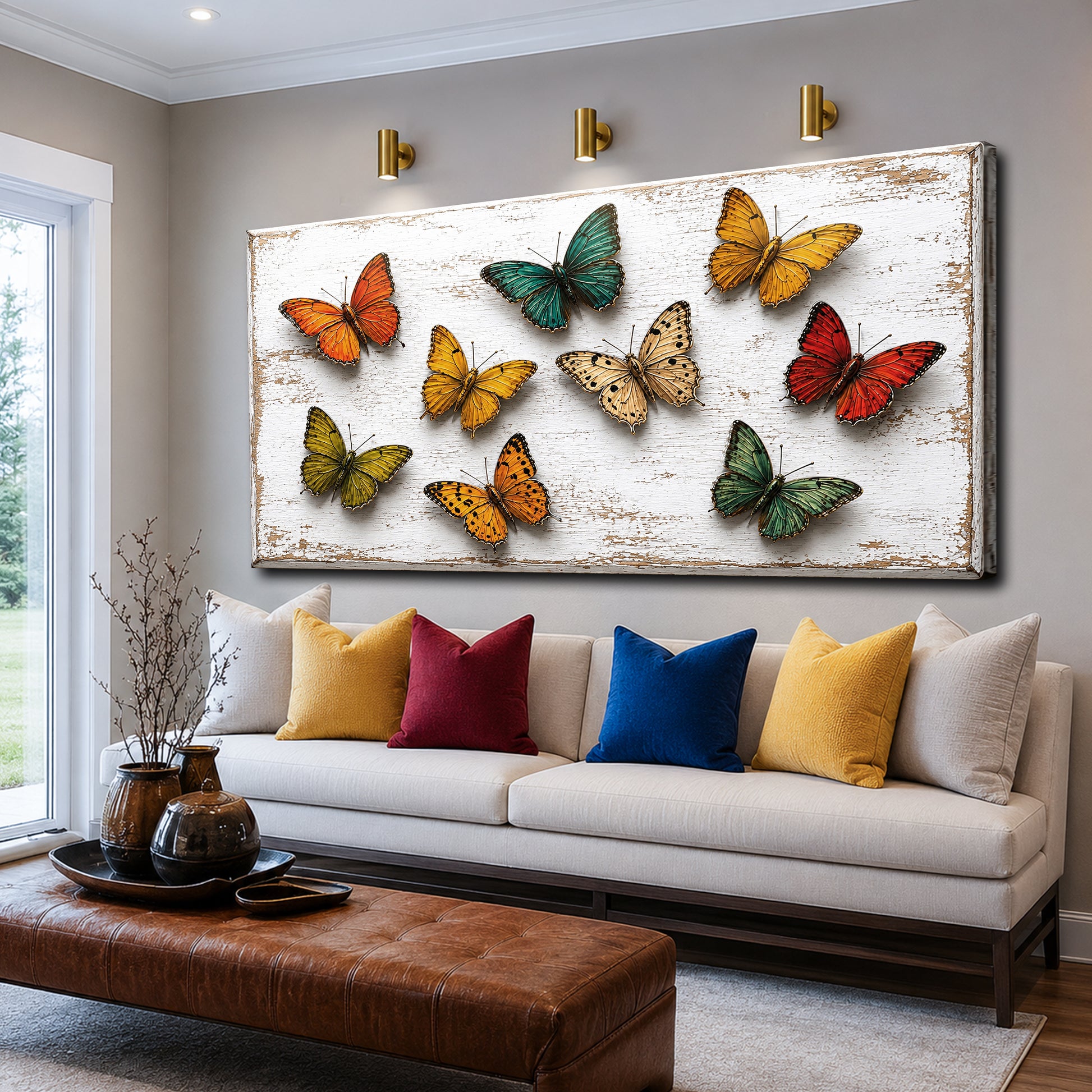 Vibrant Butterfly Parade