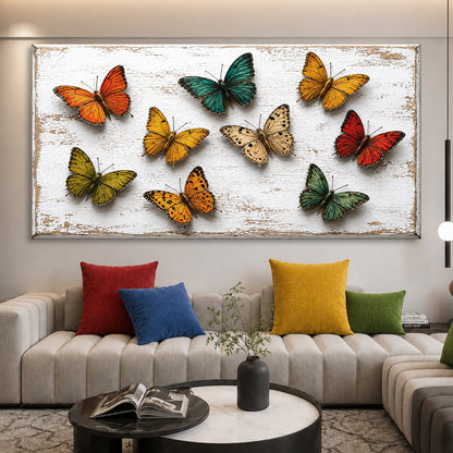 Vibrant Butterfly Parade