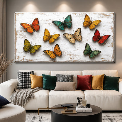 Vibrant Butterfly Parade