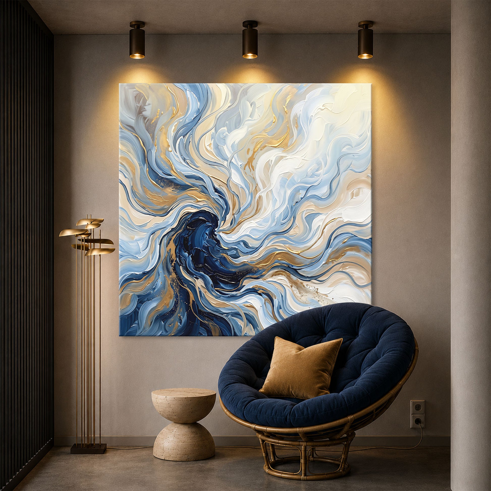 Celestial Blue Flow