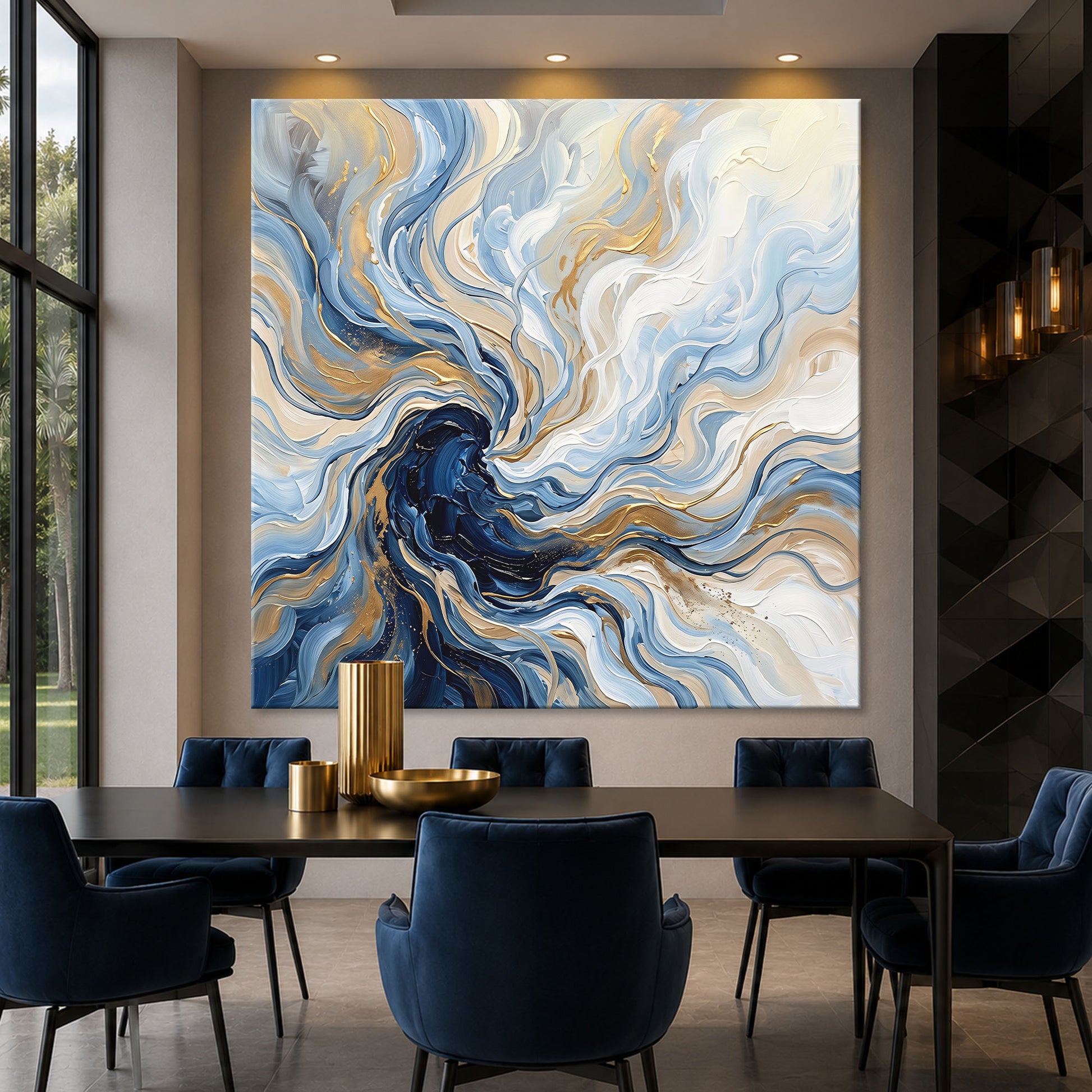 Celestial Blue Flow