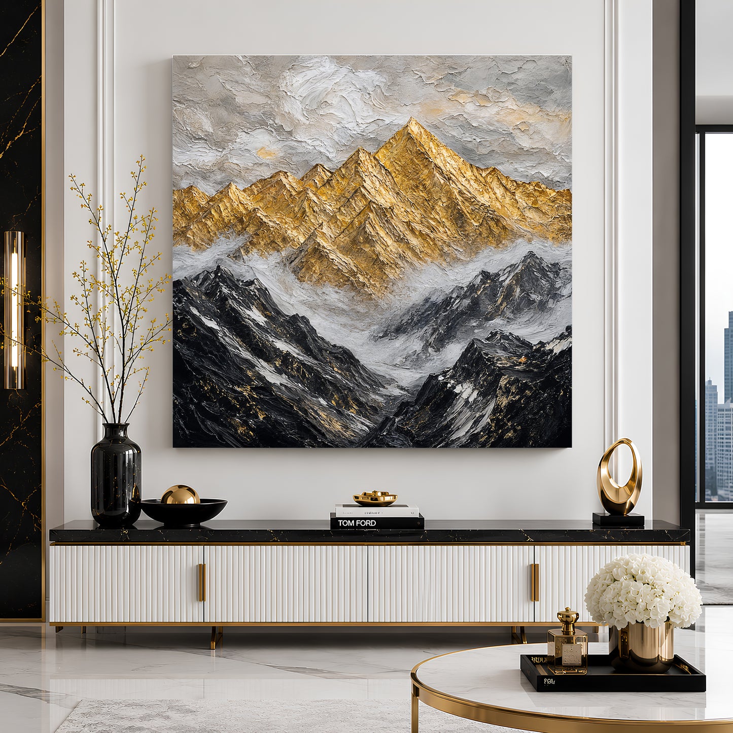 Golden Mountain Peaks