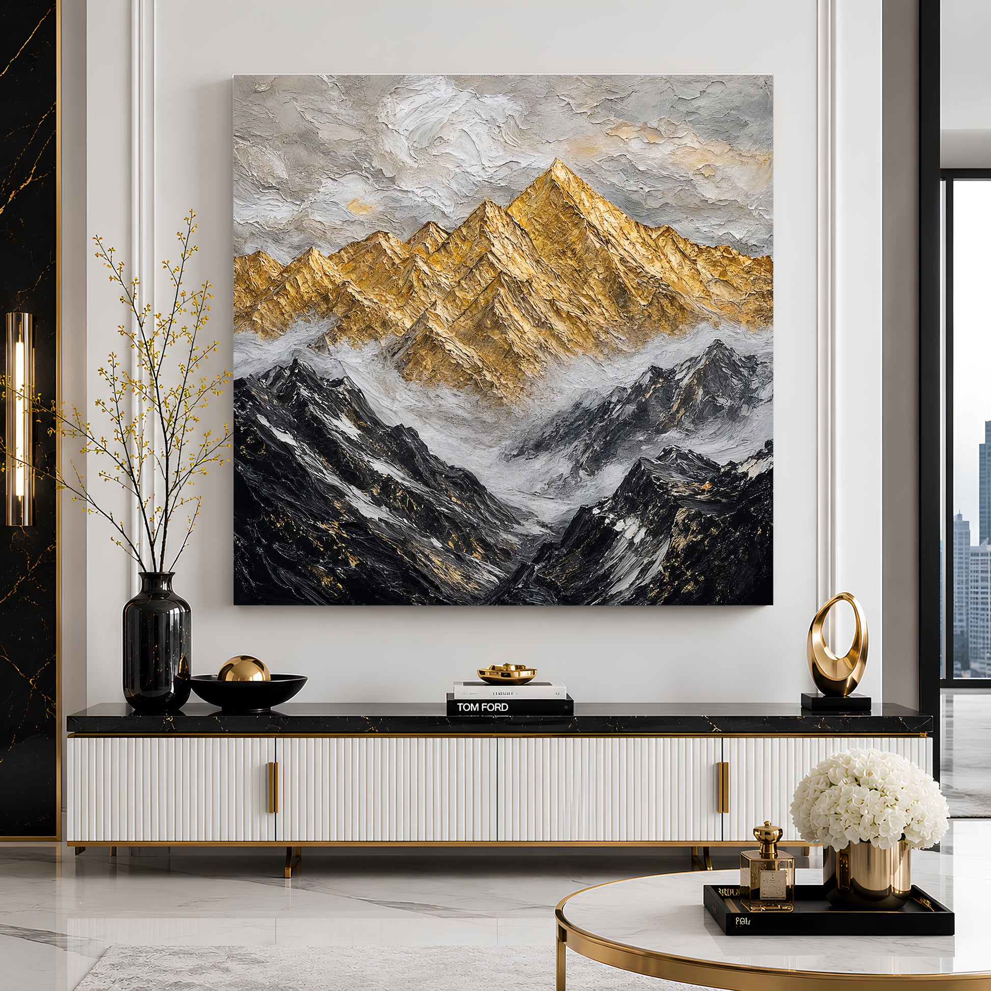 Golden Mountain Peaks