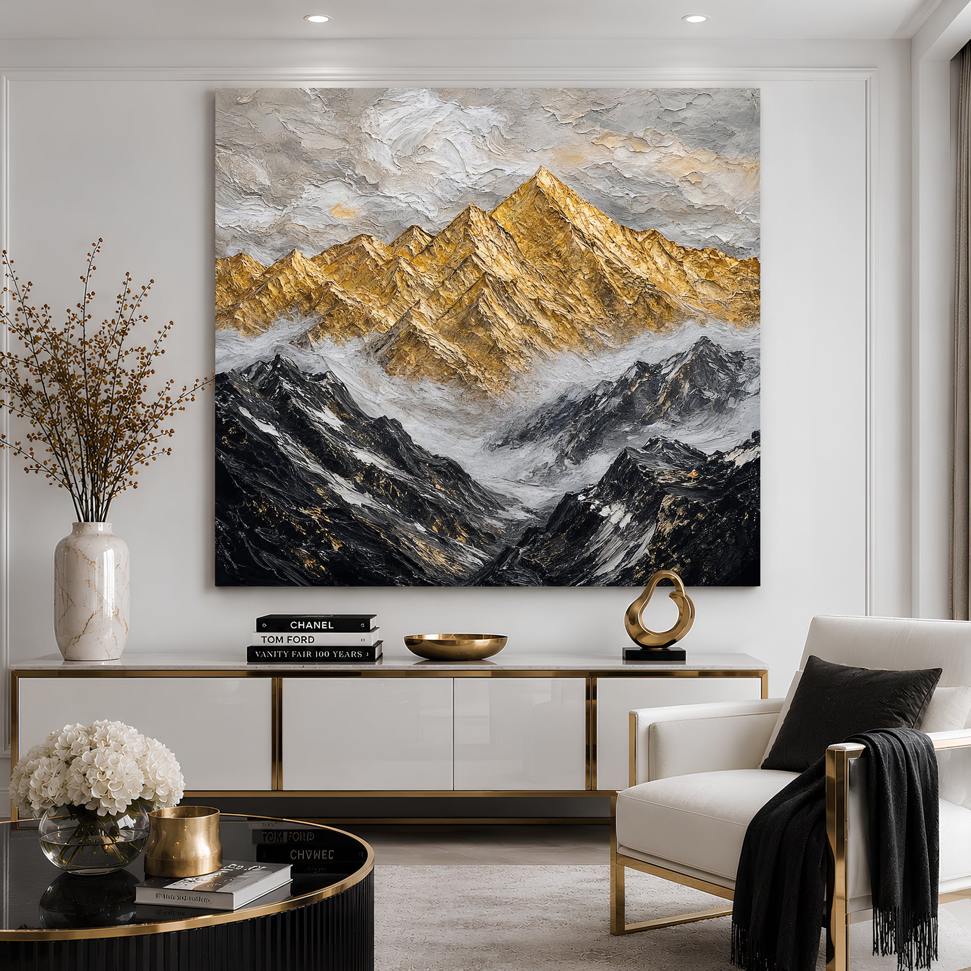 Golden Mountain Peaks