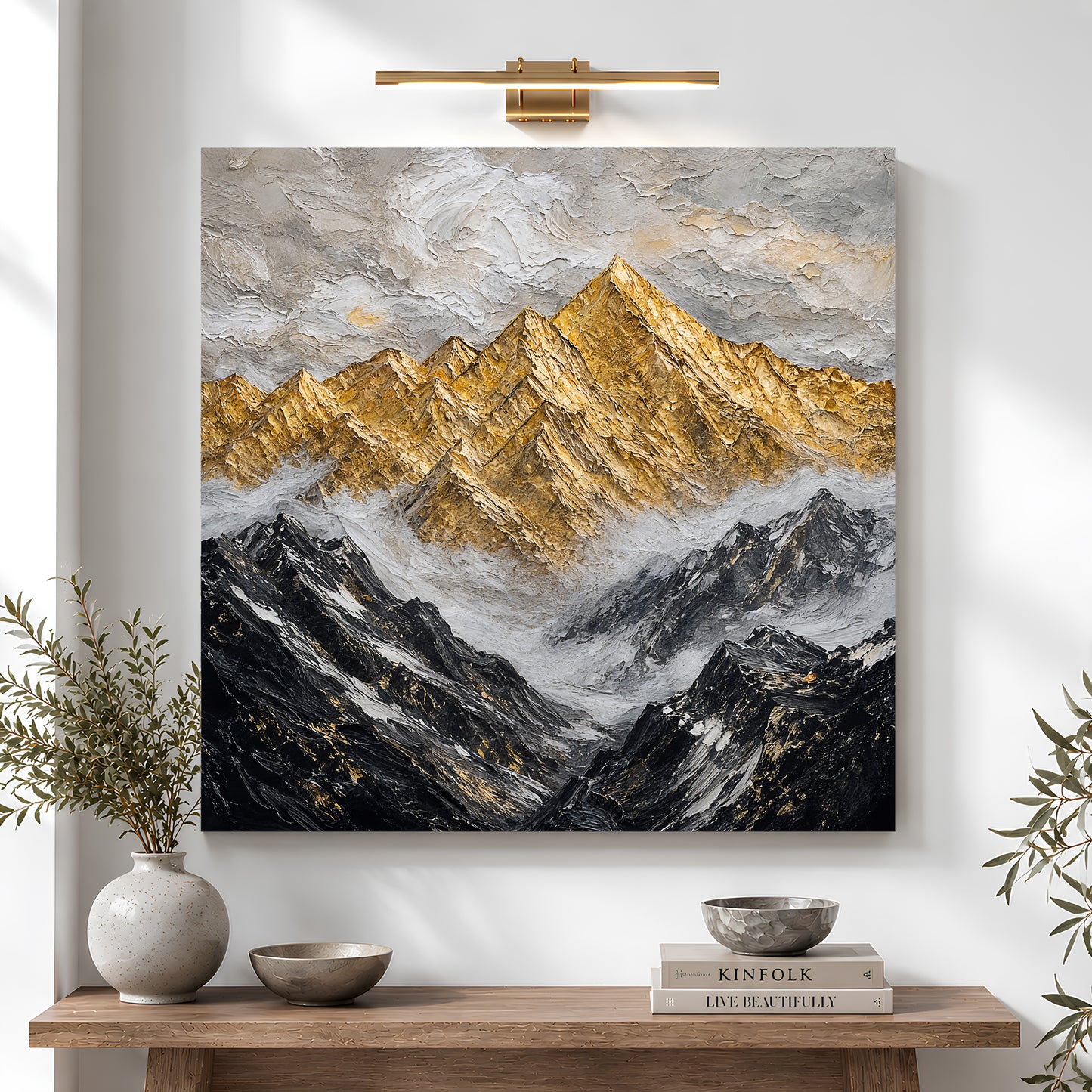 Golden Mountain Peaks