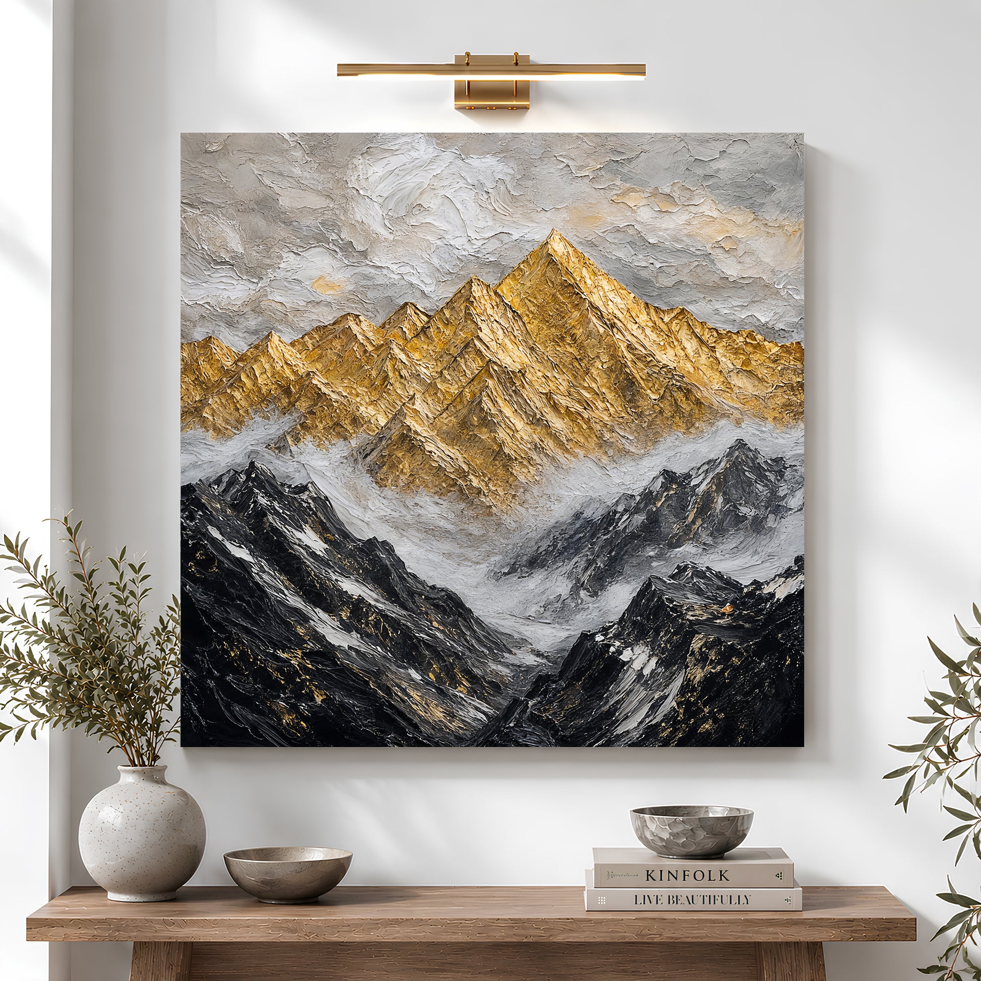Golden Mountain Peaks