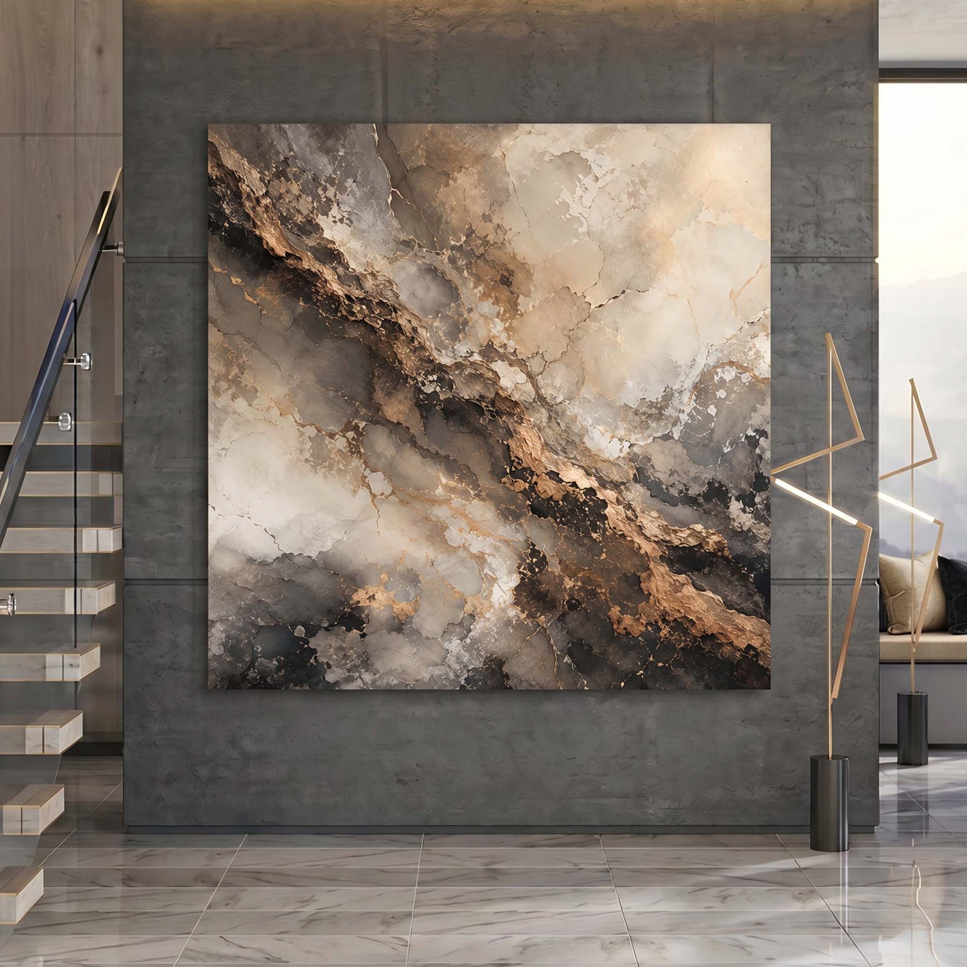 Marble Earth Elegance
