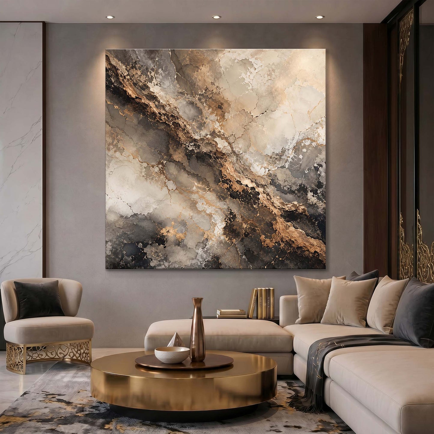 Marble Earth Elegance
