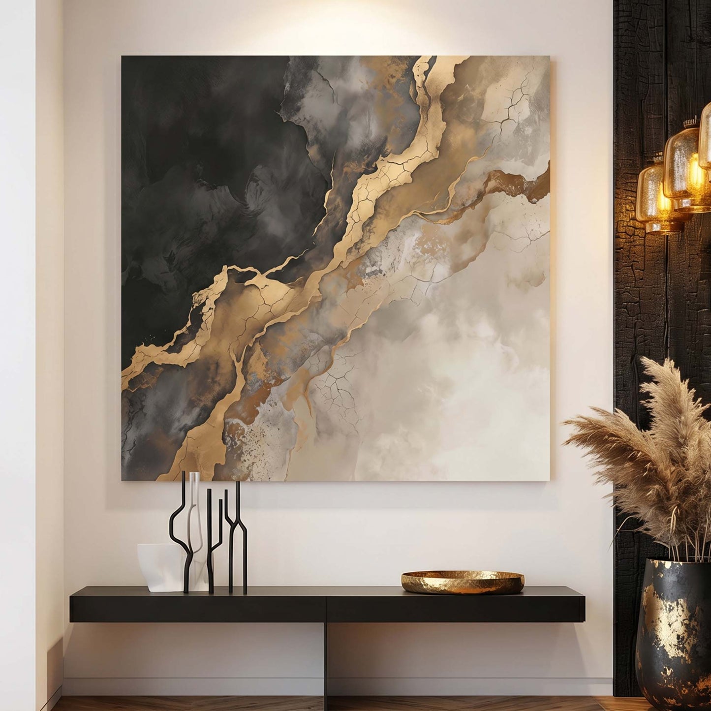 Rustic Gold Edge