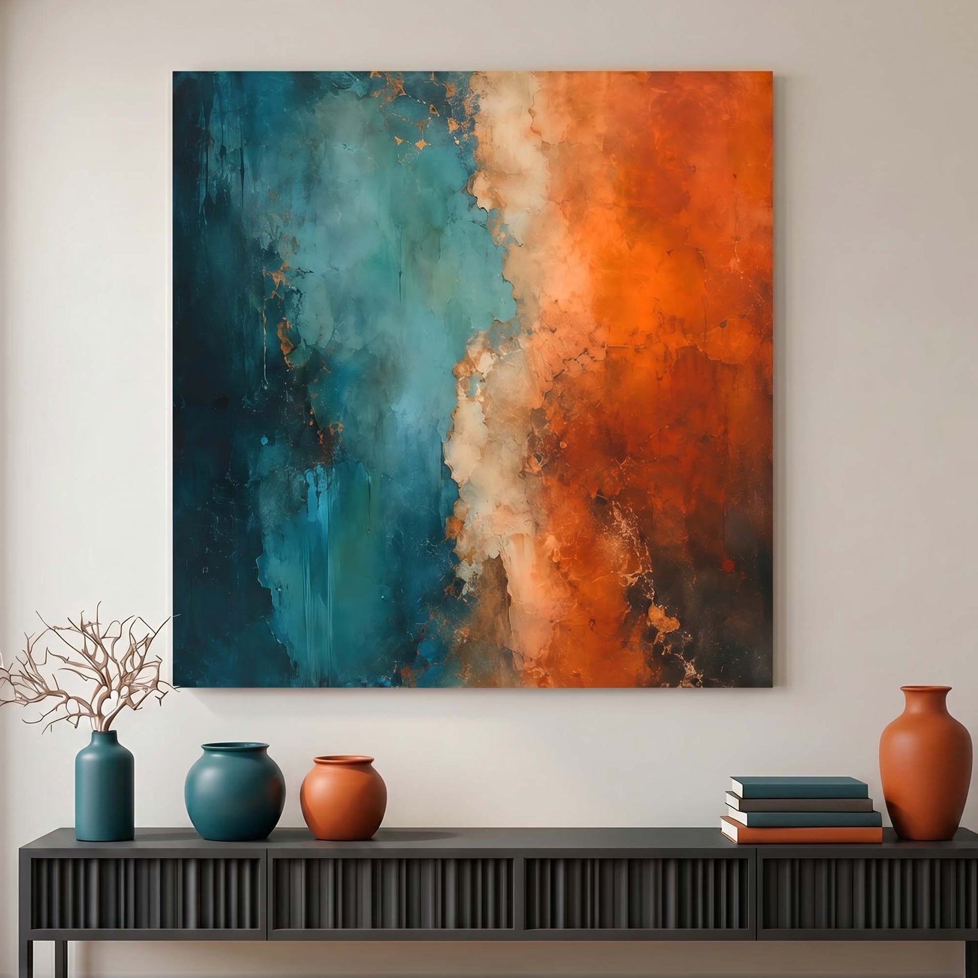 Teal Ember Contrast
