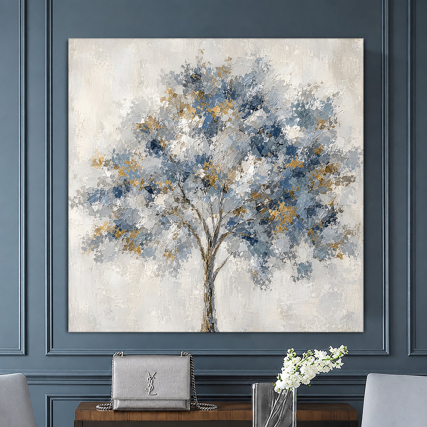 Blue Blossom Serenity