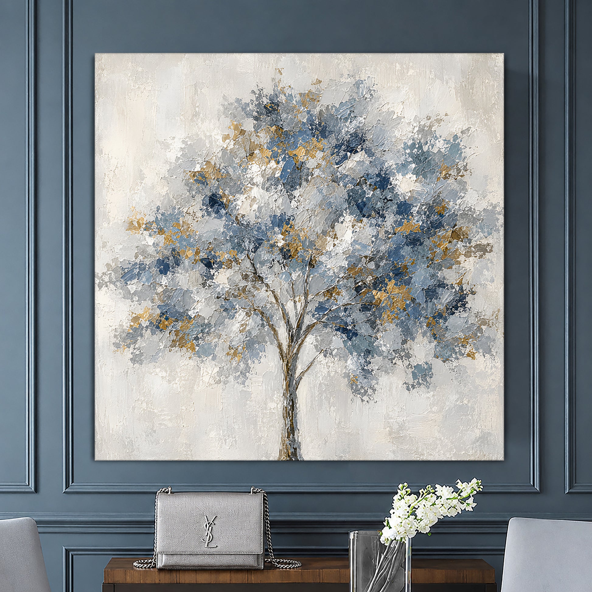 Blue Blossom Serenity