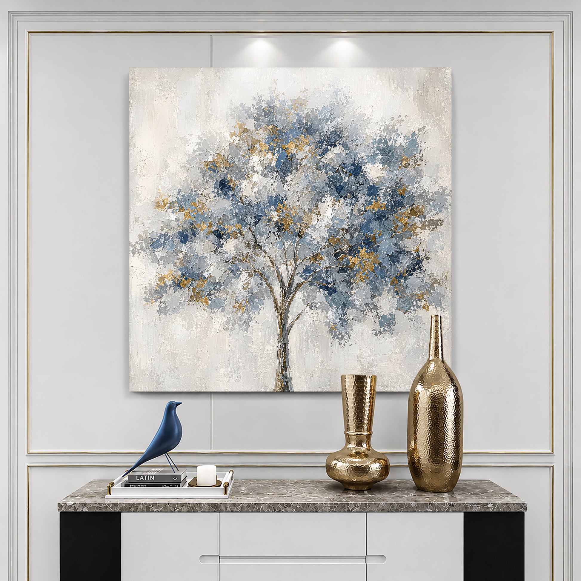 Blue Blossom Serenity