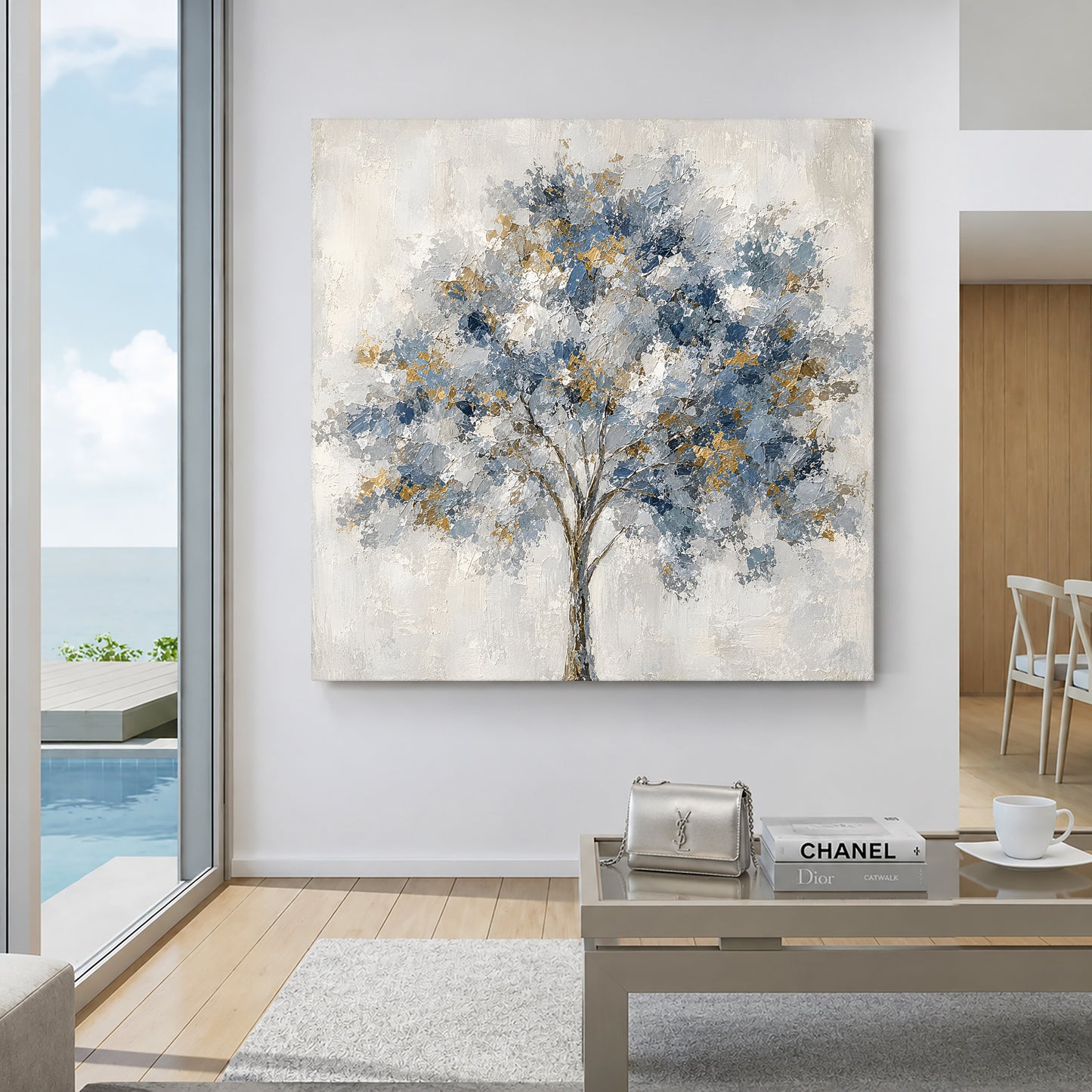 Blue Blossom Serenity