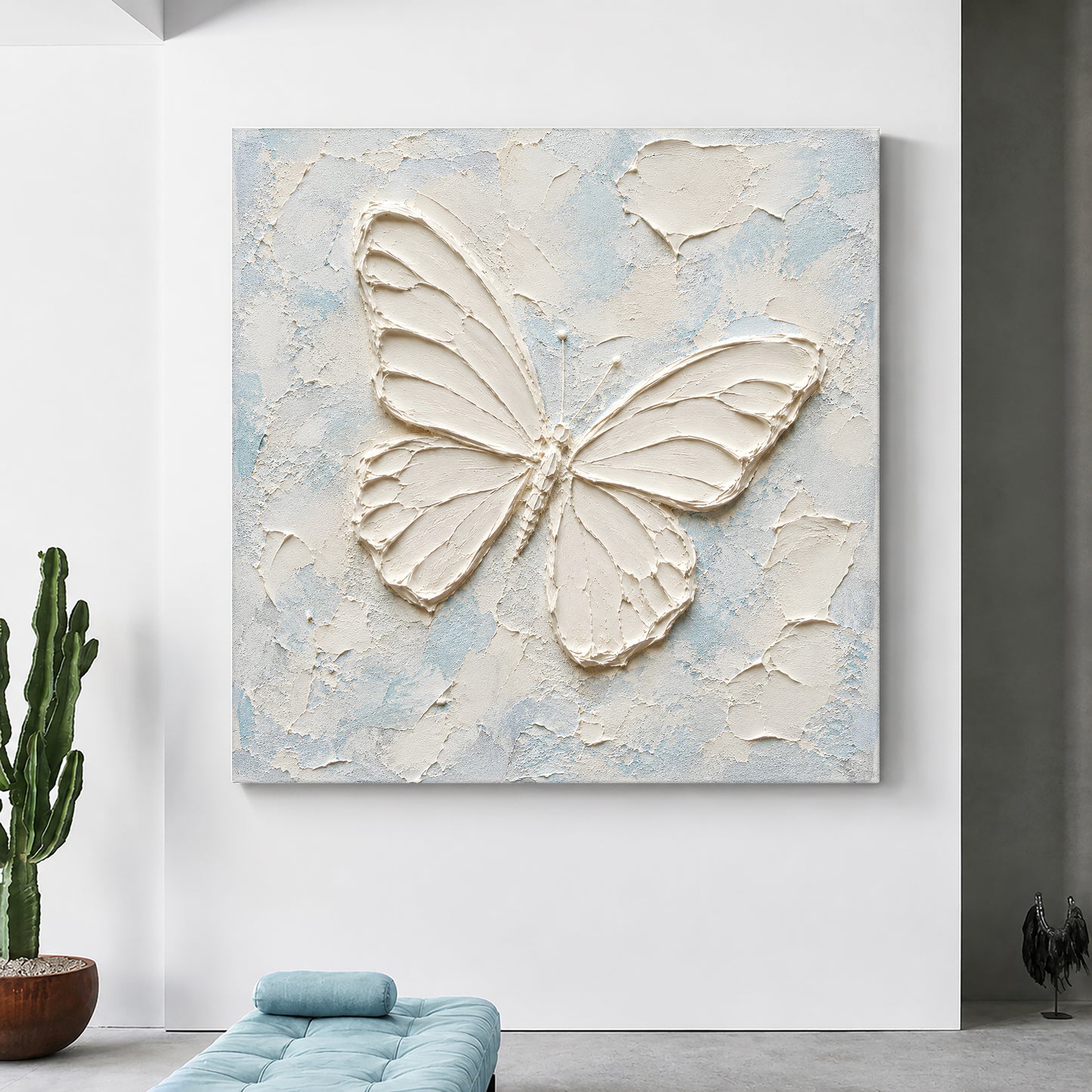 Serene Butterfly Relief