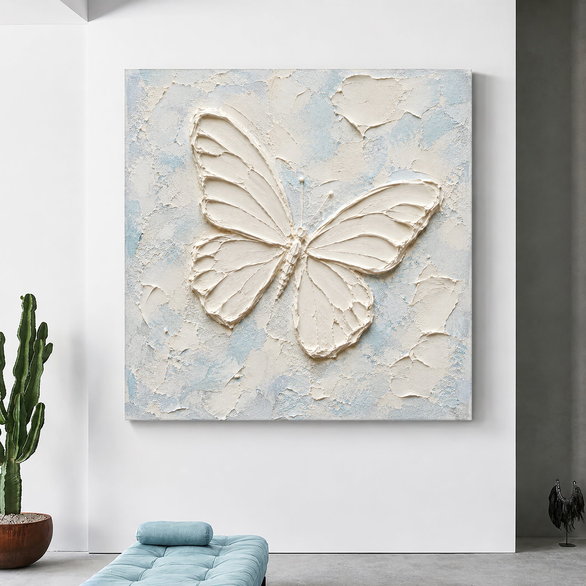 Serene Butterfly Relief