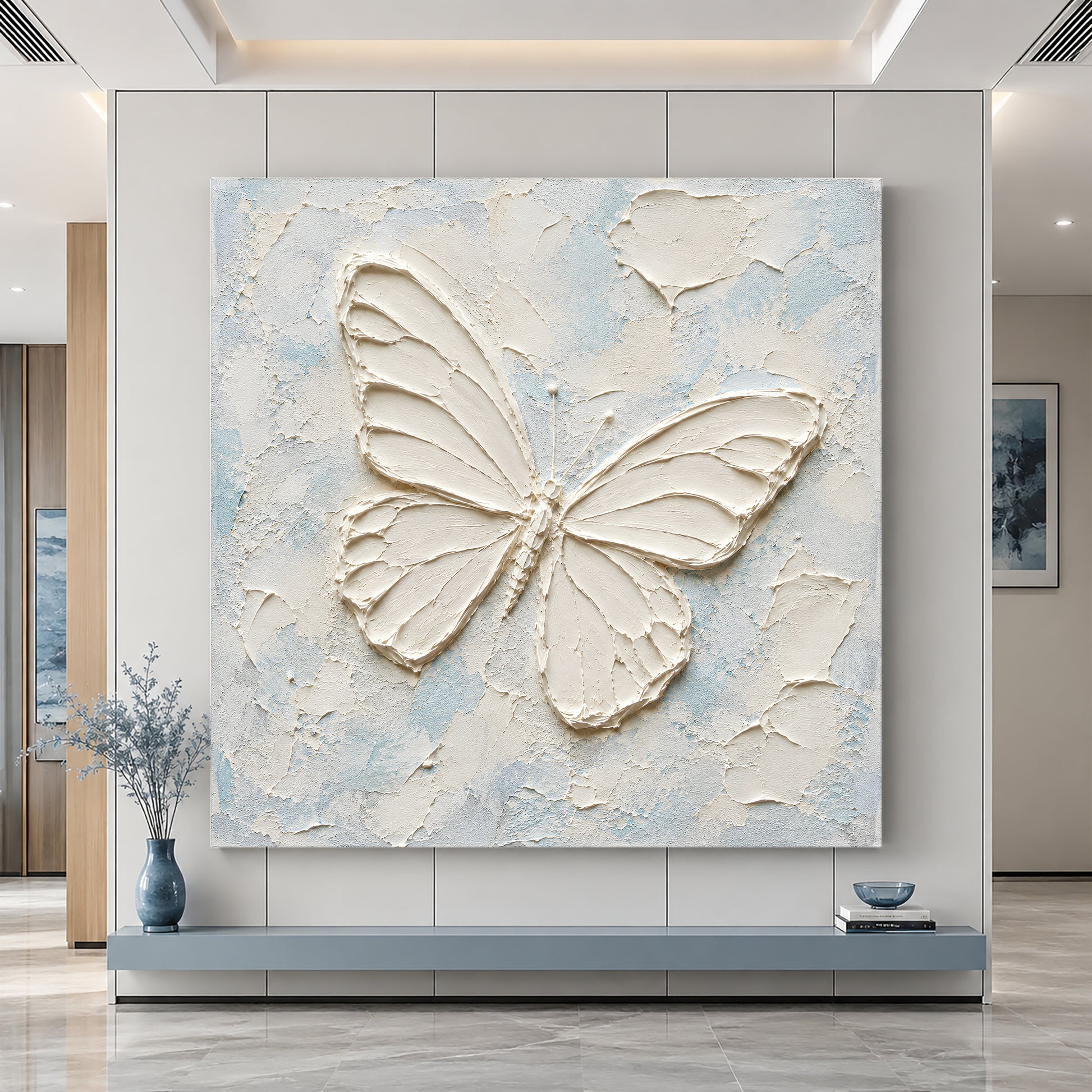 Serene Butterfly Relief