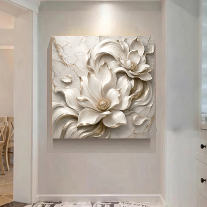 Elegant Floral Relief