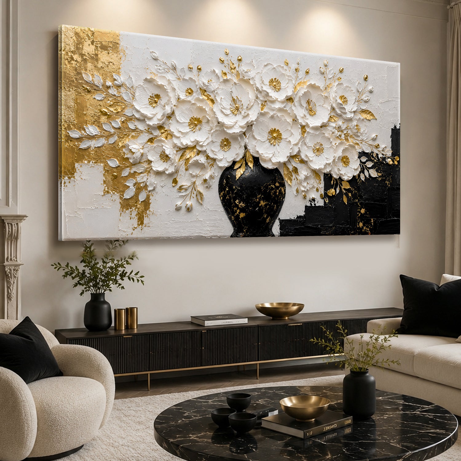 Golden Blossom Harmony