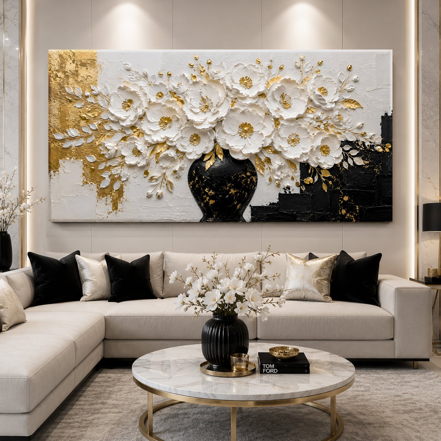Golden Blossom Harmony