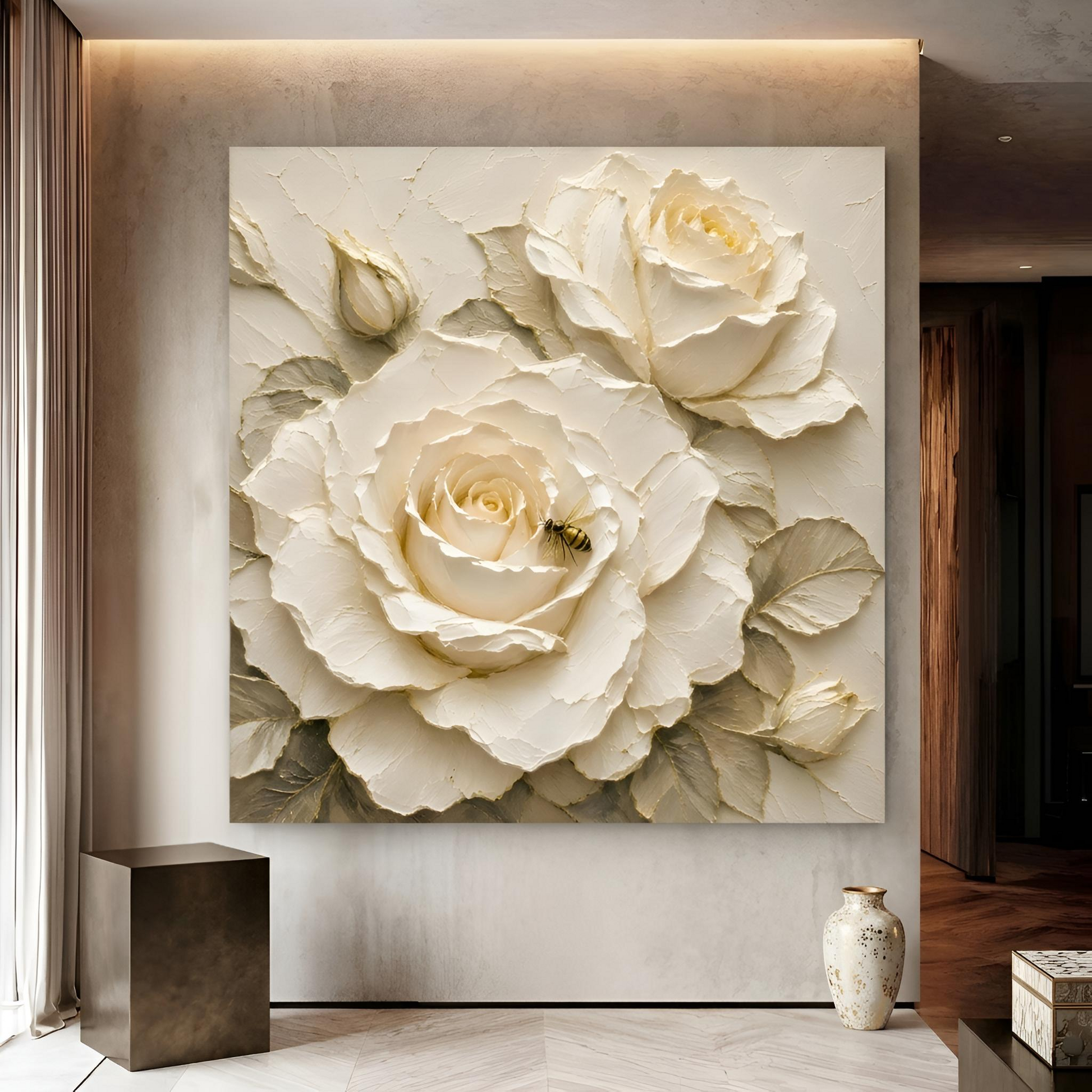 Ivory Rose & Honeybee