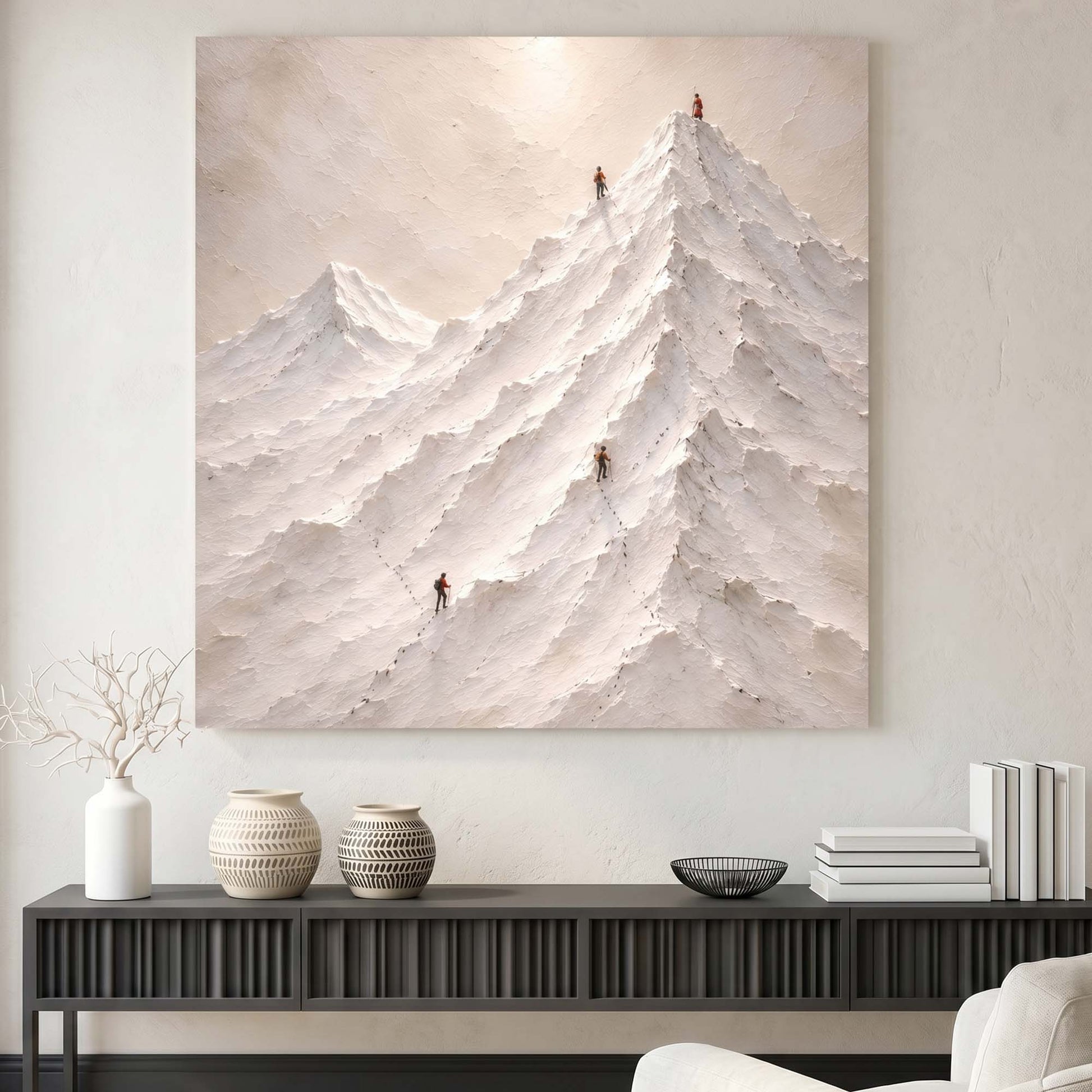 Majestic Mountain Ascent