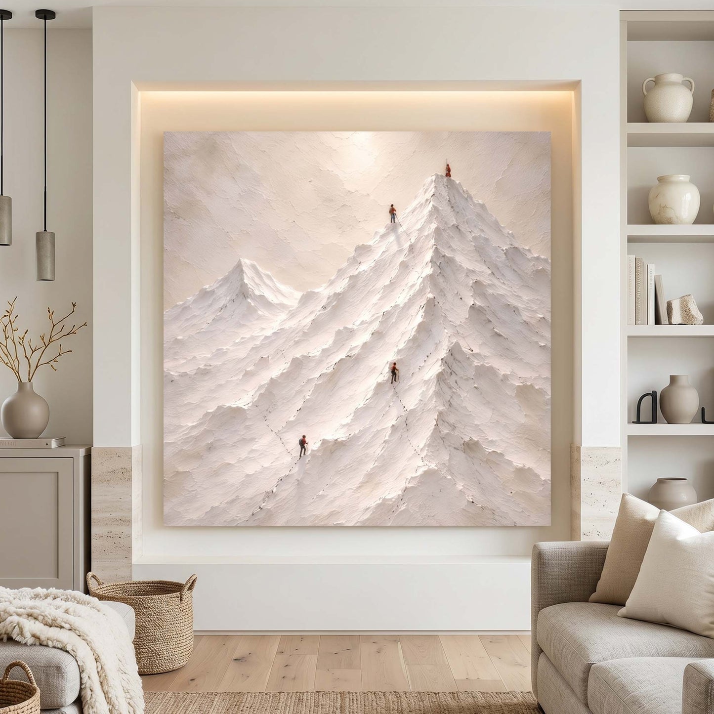 Majestic Mountain Ascent