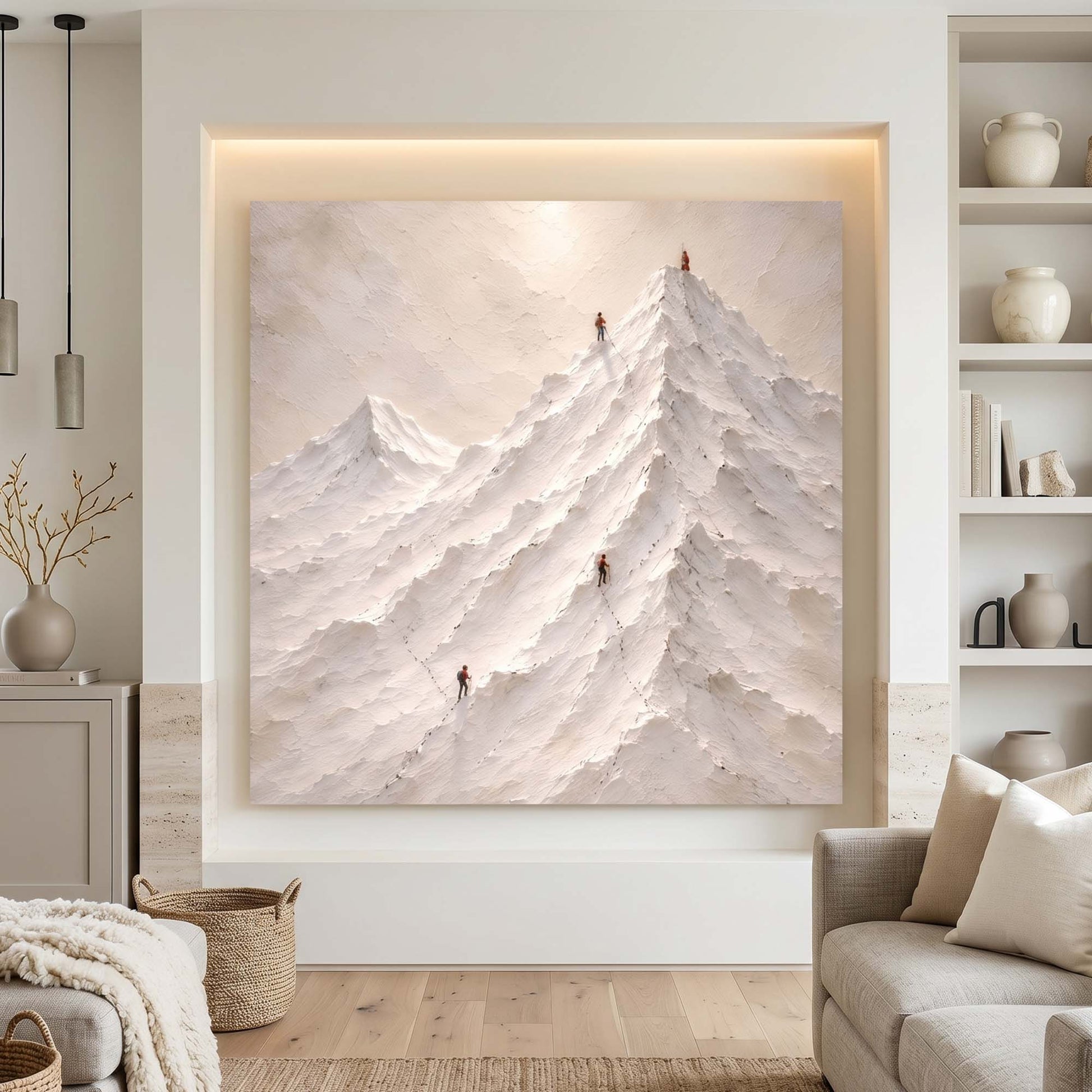 Majestic Mountain Ascent