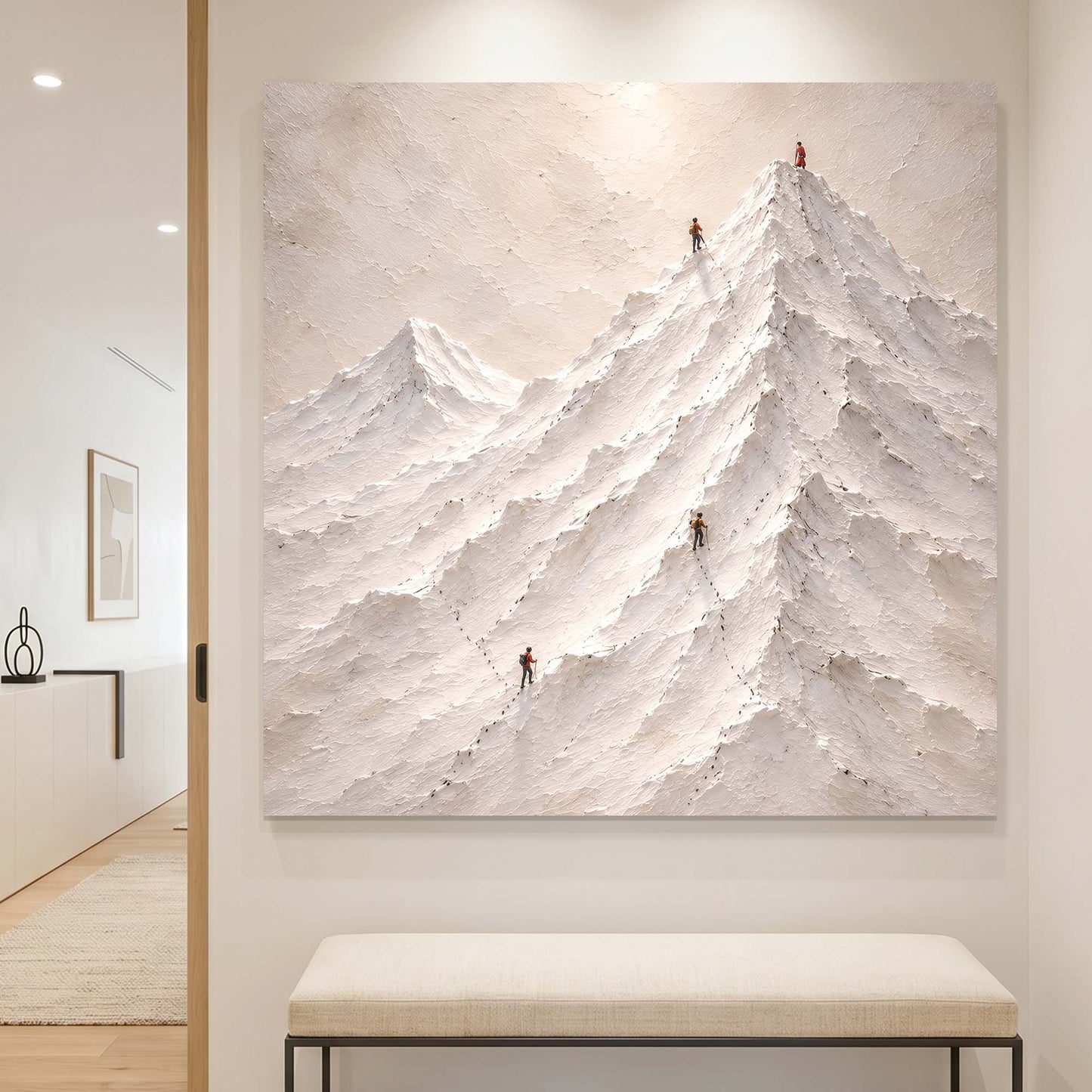 Majestic Mountain Ascent