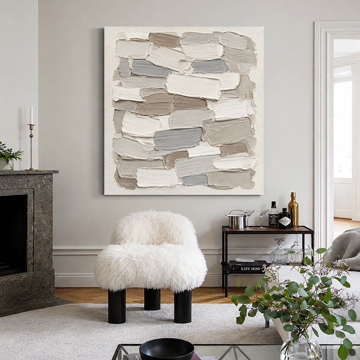 Abstract Plaster