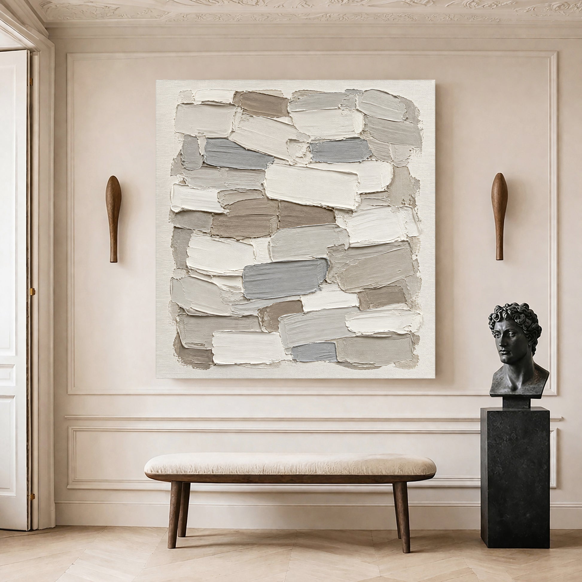 Abstract Plaster