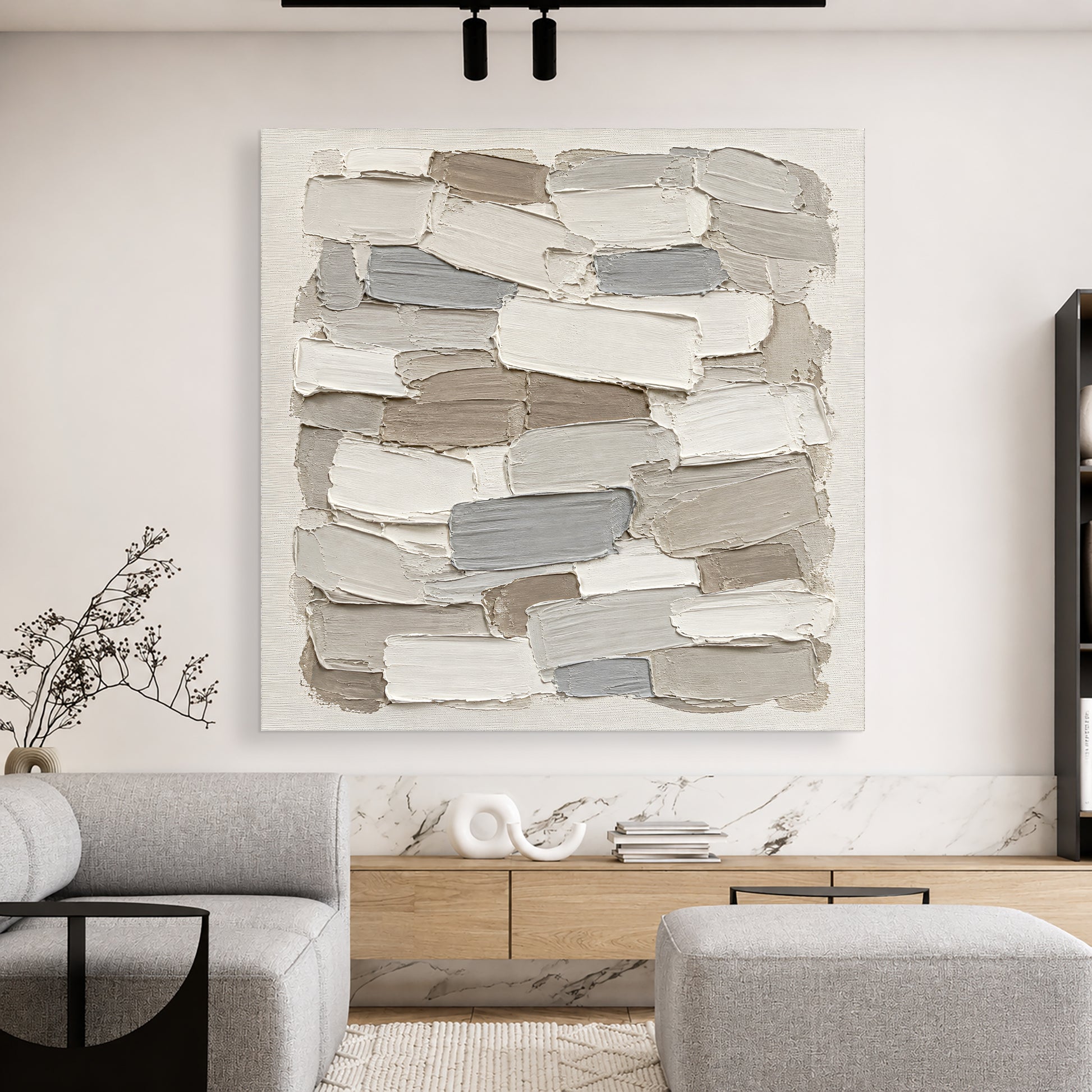 Abstract Plaster