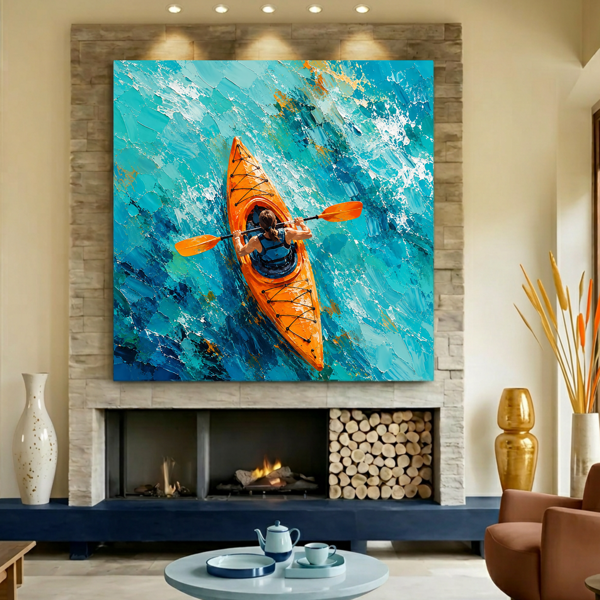 Vibrant Kayak Adventure