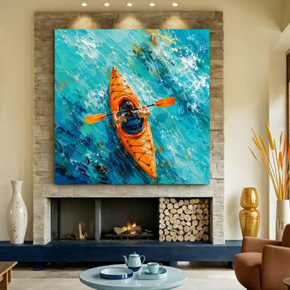 Vibrant Kayak Adventure