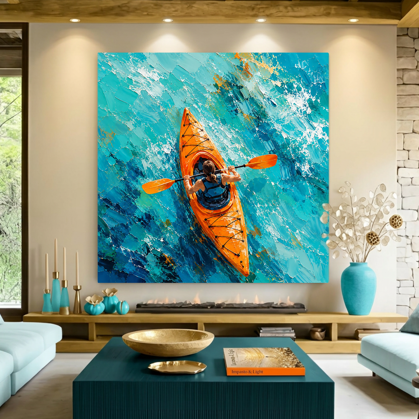 Vibrant Kayak Adventure