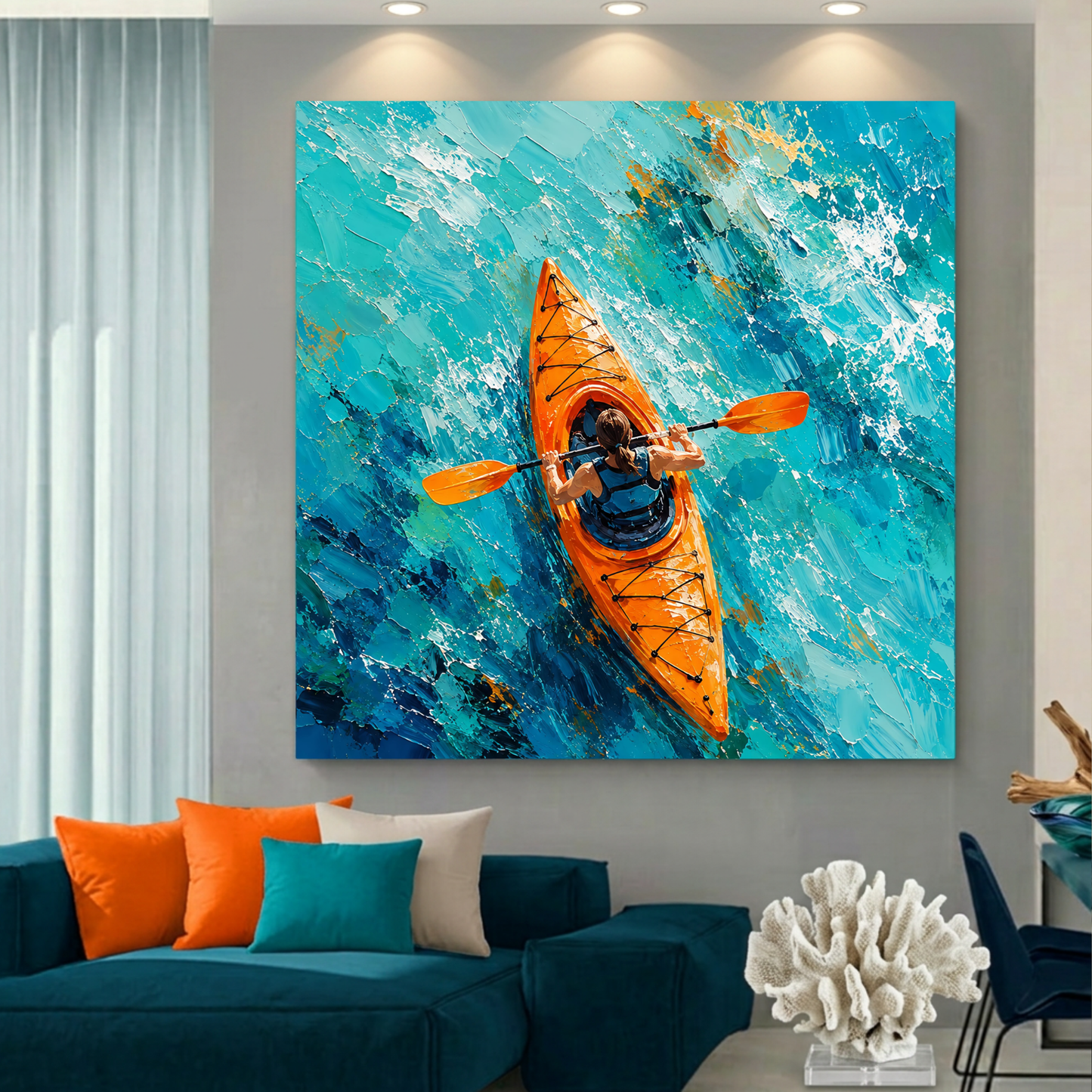 Vibrant Kayak Adventure