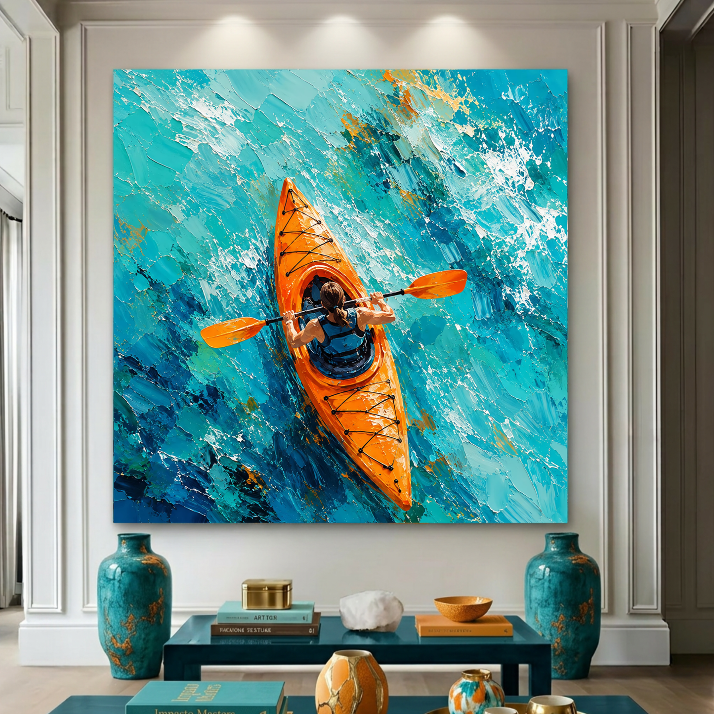 Vibrant Kayak Adventure