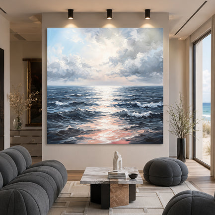 Tranquil Horizon Seascape
