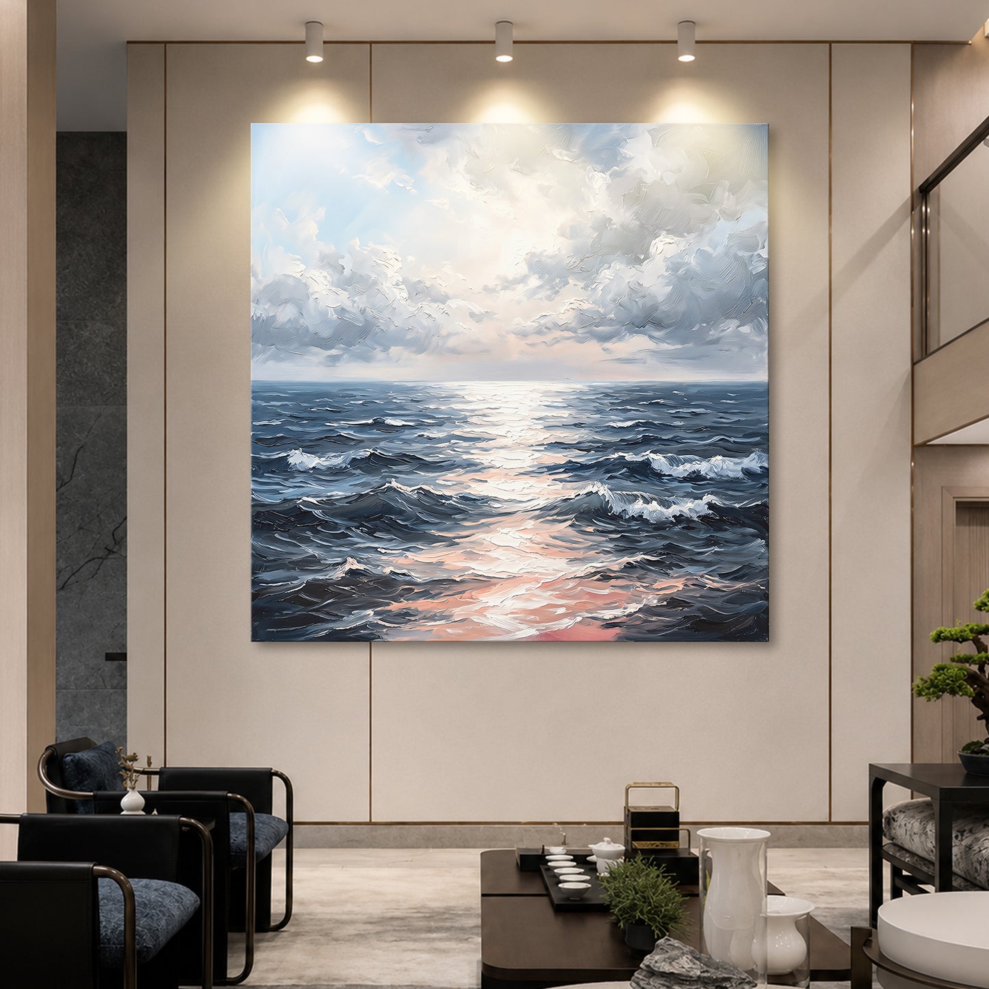 Tranquil Horizon Seascape