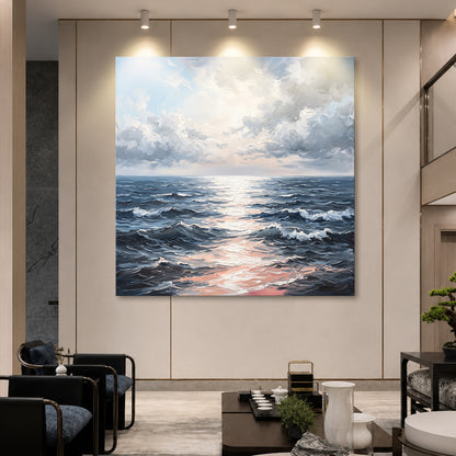 Tranquil Horizon Seascape