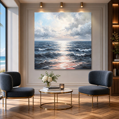 Tranquil Horizon Seascape