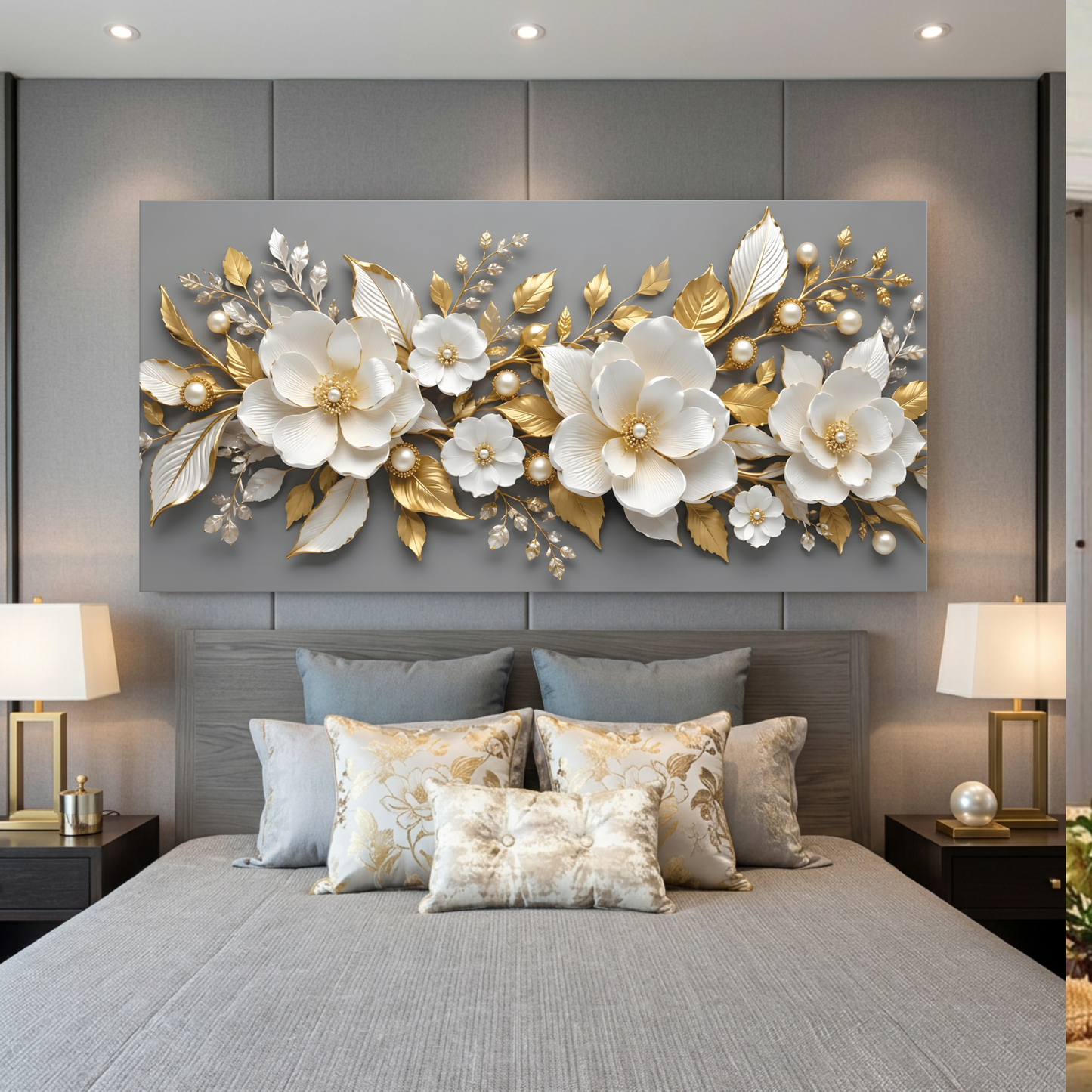 Ivory Blossom Elegance