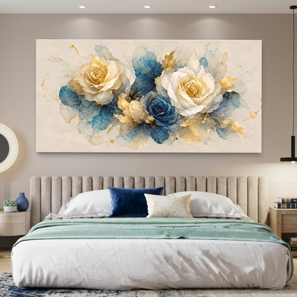 Azure Elegance Blooms
