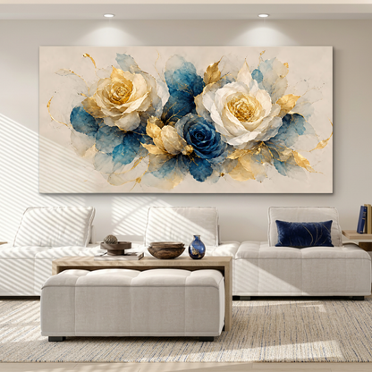 Azure Elegance Blooms