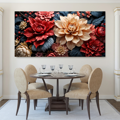 Velvet Floral Elegance