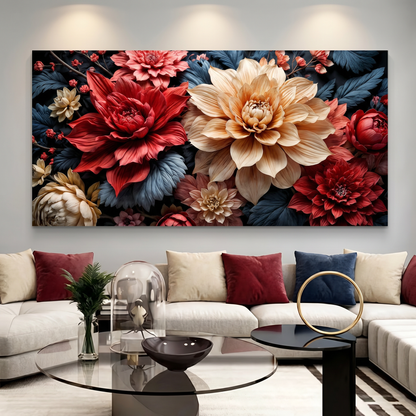 Velvet Floral Elegance
