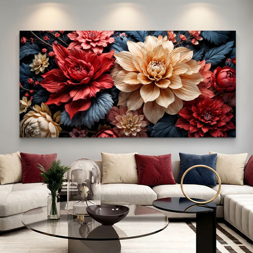 Velvet Floral Elegance